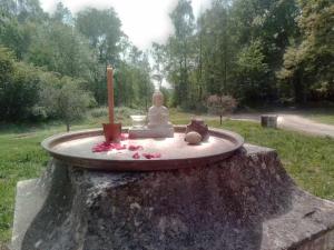 En hage utenfor Maison AUGER