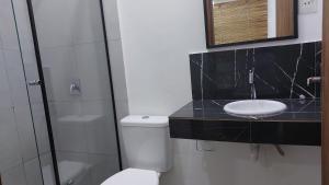 A bathroom at Casa de Mia