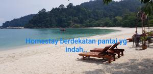 パンコールにあるTeratak Nipah Beach Homestay Teluk Nipahのギャラリーの写真