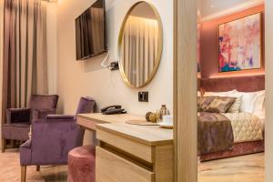 Posezení v ubytování Hotel Vila Hedonija