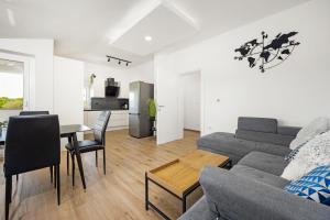Posezení v ubytování Luxury apartments Lotus&Lovor