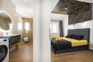 Posezení v ubytování Luxury apartments Lotus&Lovor