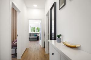 Posezení v ubytování Luxury apartments Lotus&Lovor