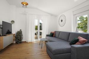 TV a/nebo společenská místnost v ubytování Luxury apartments Lotus&Lovor