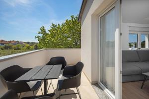 Balkón nebo terasa v ubytování Luxury apartments Lotus&Lovor