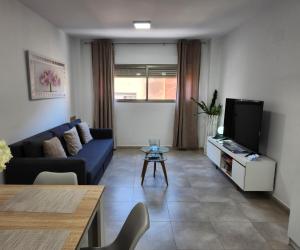 TV a/nebo společenská místnost v ubytování Magnifico apartamento cerca del centro con A.A. - CID 2