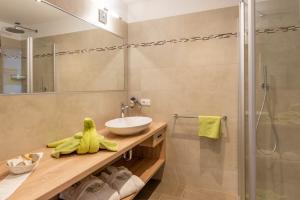 Koupelna v ubytování Hotel Meinhardt