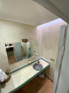 Koupelna v ubytování Riad magnolia privé
