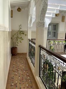 Balkón nebo terasa v ubytování Riad magnolia privé
