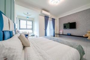 Postel nebo postele na pokoji v ubytování Cost ZZZ House