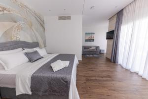 Posteľ alebo postele v izbe v ubytovaní Villa Bella Vista am Meer + 24 fotografií