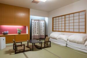 Istumisnurk majutusasutuses 札幌西野夢幻夜景附庭院 Sapporo Night View House