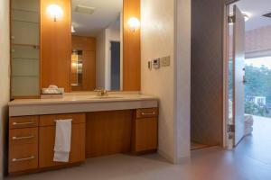 Vannituba majutusasutuses 札幌西野夢幻夜景附庭院 Sapporo Night View House