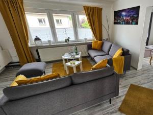 Posezení v ubytování Ferienwohnung Sonnenschein