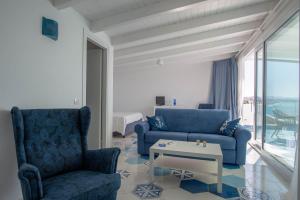 Posezení v ubytování B&B Mammaliturchi SCALA DEI TURCHI