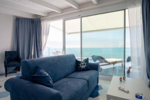 Posezení v ubytování B&B Mammaliturchi SCALA DEI TURCHI