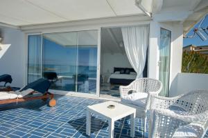 Posezení v ubytování B&B Mammaliturchi SCALA DEI TURCHI