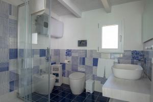 Koupelna v ubytování B&B Mammaliturchi SCALA DEI TURCHI