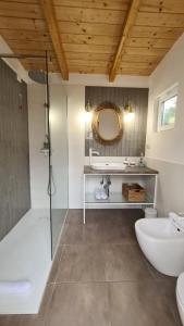 Vannituba majutusasutuses Atmosfera Bubble Glamping
