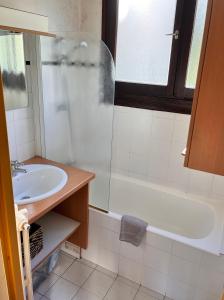 Phòng tắm tại Duplex VUE IMPRENABLE, 2 chb, 2 Sdb, 6 pers