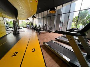 Fitness centrum a/nebo fitness zařízení v ubytování The Nova by The City Collection