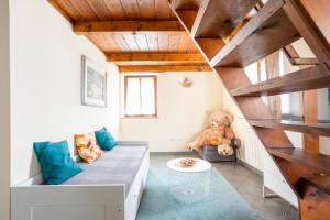 Posezení v ubytování Hotel Fontaine Bleue