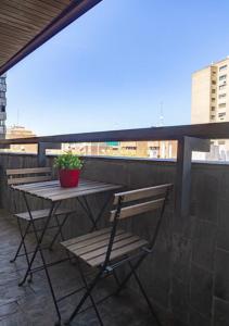 A balcony or terrace at Cituspace Cuzco