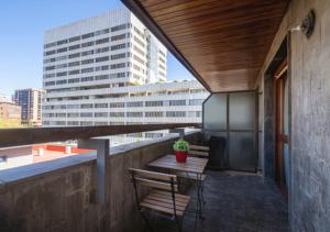 A balcony or terrace at Cituspace Cuzco