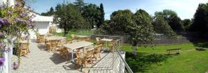 Zahrada ubytování Hotel Aux Beaux Rivages En Gaume