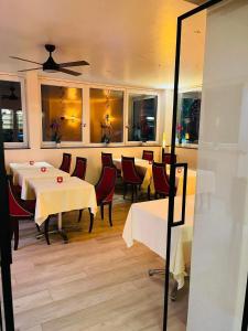 Restaurace v ubytování Hotel Aux Beaux Rivages En Gaume