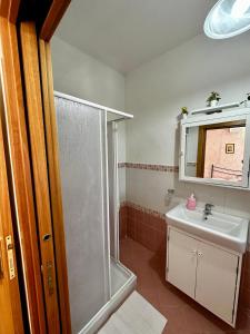 Kylpyhuone majoituspaikassa Caprarizzo Home