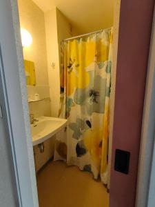 Koupelna v ubytování Hotel Au Val Doré