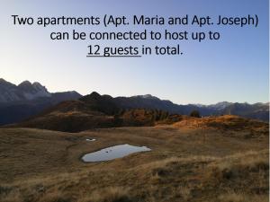dois experimentos april maratha e april podem ser conectados a em Maria und Joseph Apartments em Innsbruck
