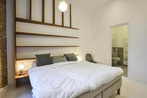 Posteľ alebo postele v izbe v ubytovaní Golden Leaf Apartment + 5 fotografií