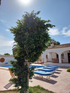 Πισίνα στο ή κοντά στο Chalet Playa Flamenca