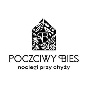 logo firmy dostarczającej pizzę w obiekcie Poczciwy Bies w mieście Myczków