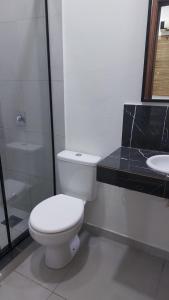 A bathroom at Casa de Mia