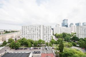 Výhľad na mesto Varšava alebo výhľad na mesto priamo z apartmánu
