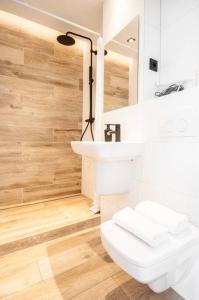 Kúpeľňa v ubytovaní Unique Studio with stunning view & Netflix