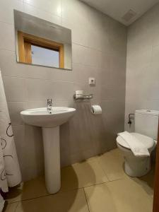 Koupelna v ubytování P&R hostals Codolar
