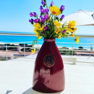 Nespecifikovaný výhled na moře nebo výhled na moře při pohledu z prázdninového domu