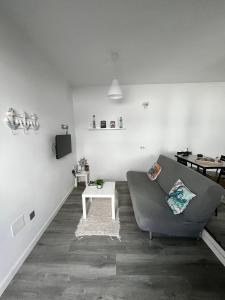 Televízia a/alebo spoločenská miestnosť v ubytovaní Casa Rosaura