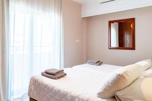 Posteľ alebo postele v izbe v ubytovaní Aspa Holidays