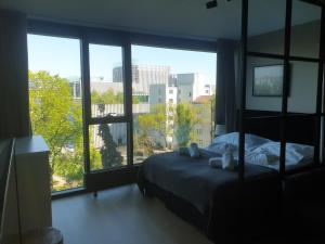 Posteľ alebo postele v izbe v ubytovaní RS SUITES PRESTIGE Racławickie 10 HOME & SPA