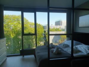 Posteľ alebo postele v izbe v ubytovaní RS SUITES PRESTIGE Racławickie 10 HOME & SPA