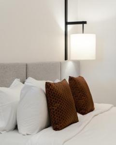 Katil atau katil-katil dalam bilik di LUXFolio Retreats - Full Sea Marina & Palm View