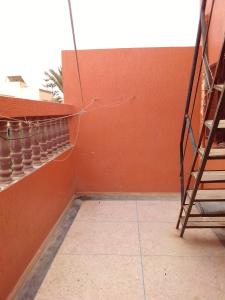 A balcony or terrace at aglou plage