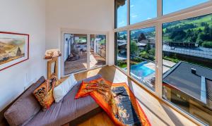 Część wypoczynkowa w obiekcie Luxusapartment Müllerhaus