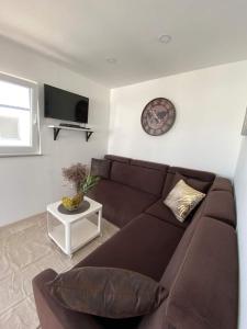 TV a/nebo společenská místnost v ubytování Mobile home Fran