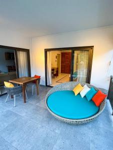 Posezení v ubytování Nautilus Apartments